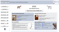 Desktop Screenshot of befred.org